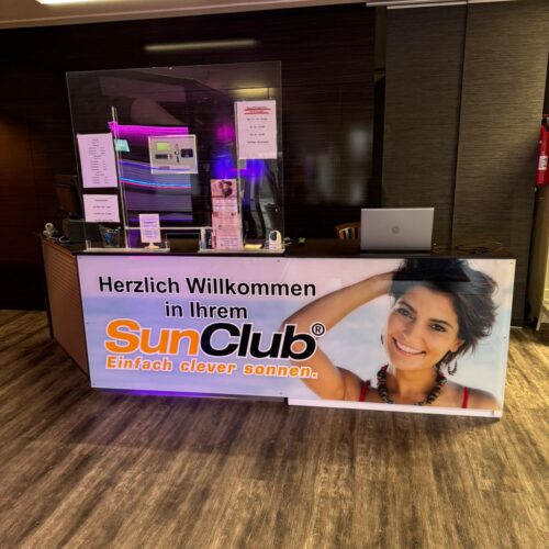 Sunclub Ramstein - Empfang